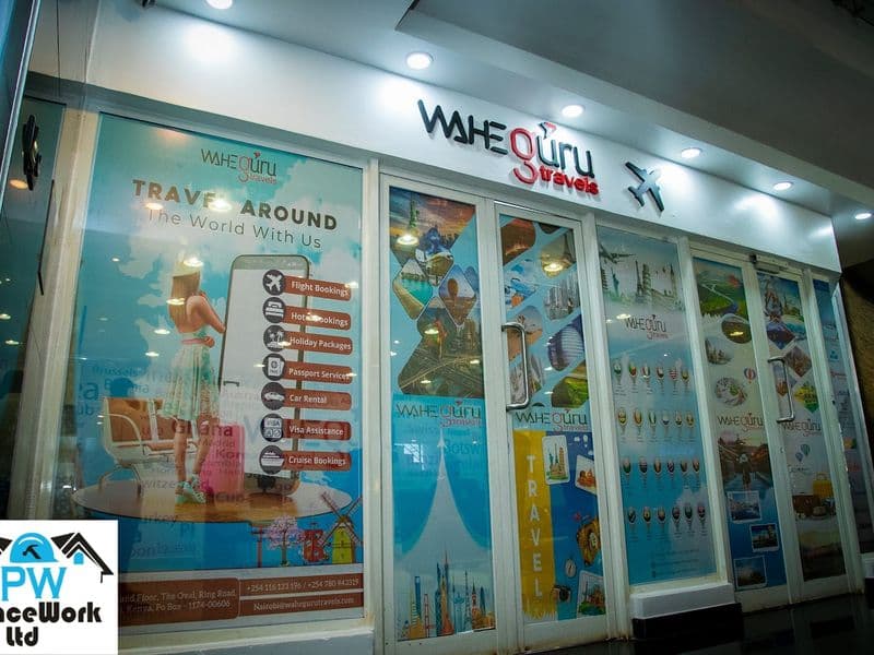 Waheguru Travels Office interior