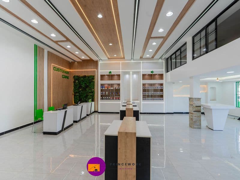 Safaricom Wote-Makueni retail branch interior — photo 1